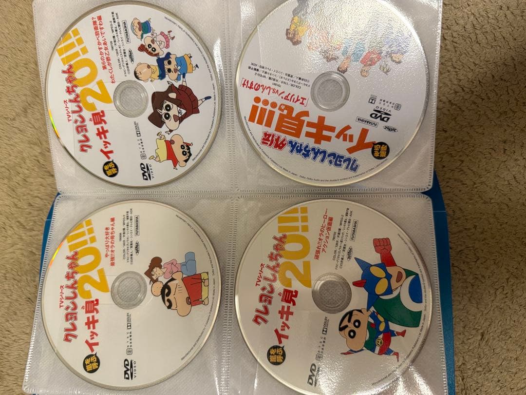 クレヨンしんちゃん DVD 約80枚セット