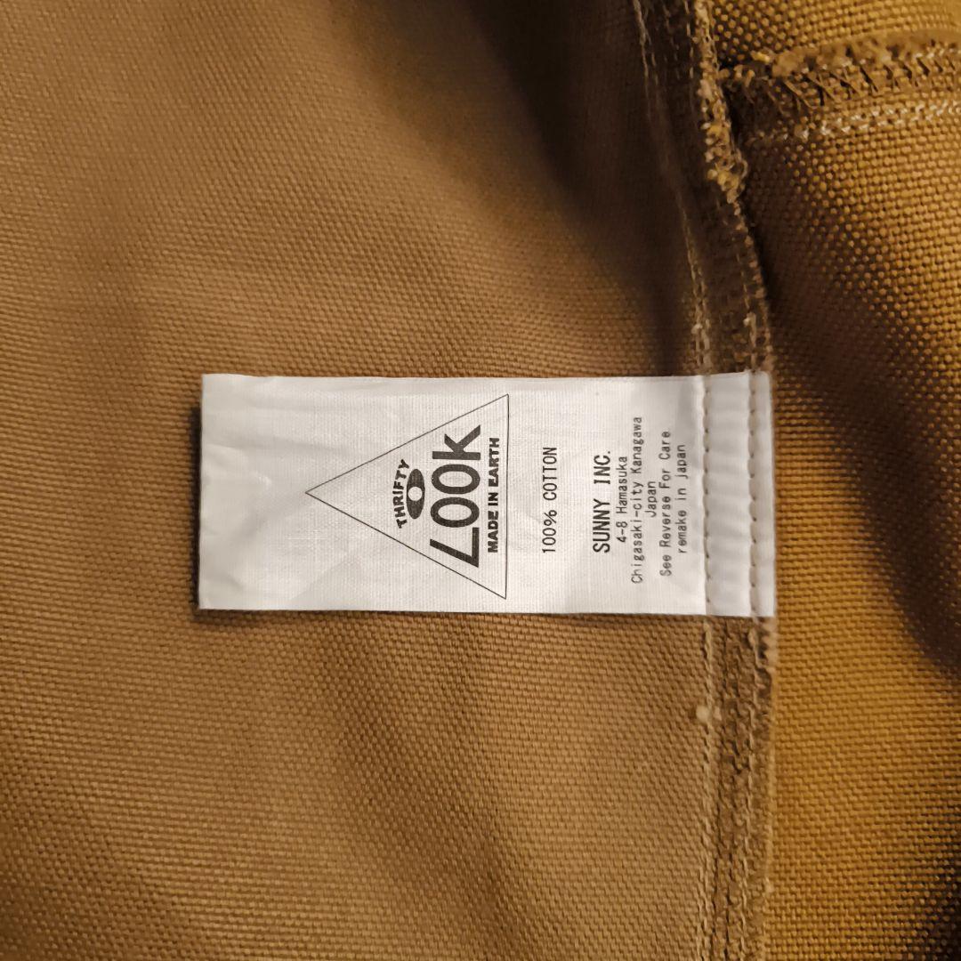 【限定品✨レザー襟】CARHARTT DUCK FILM COVERALL