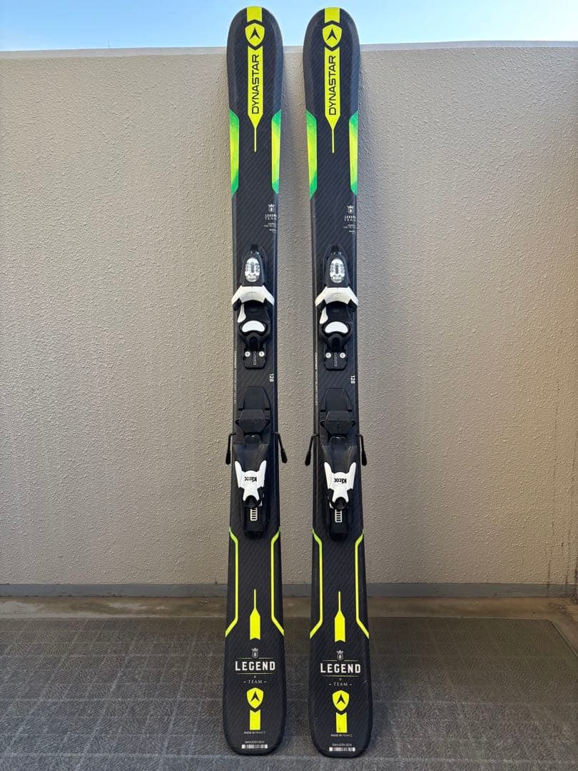 DYNASTAR LEGEND スキー板 128cm ビンディングKID-X付