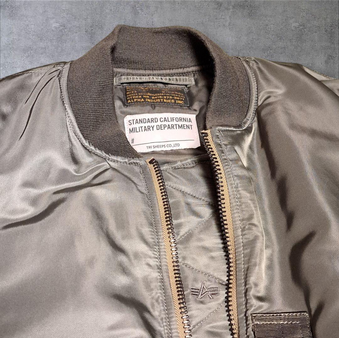 MA-1 キムタク着用 XL STANDARD CALIFORNIA×ALPHA