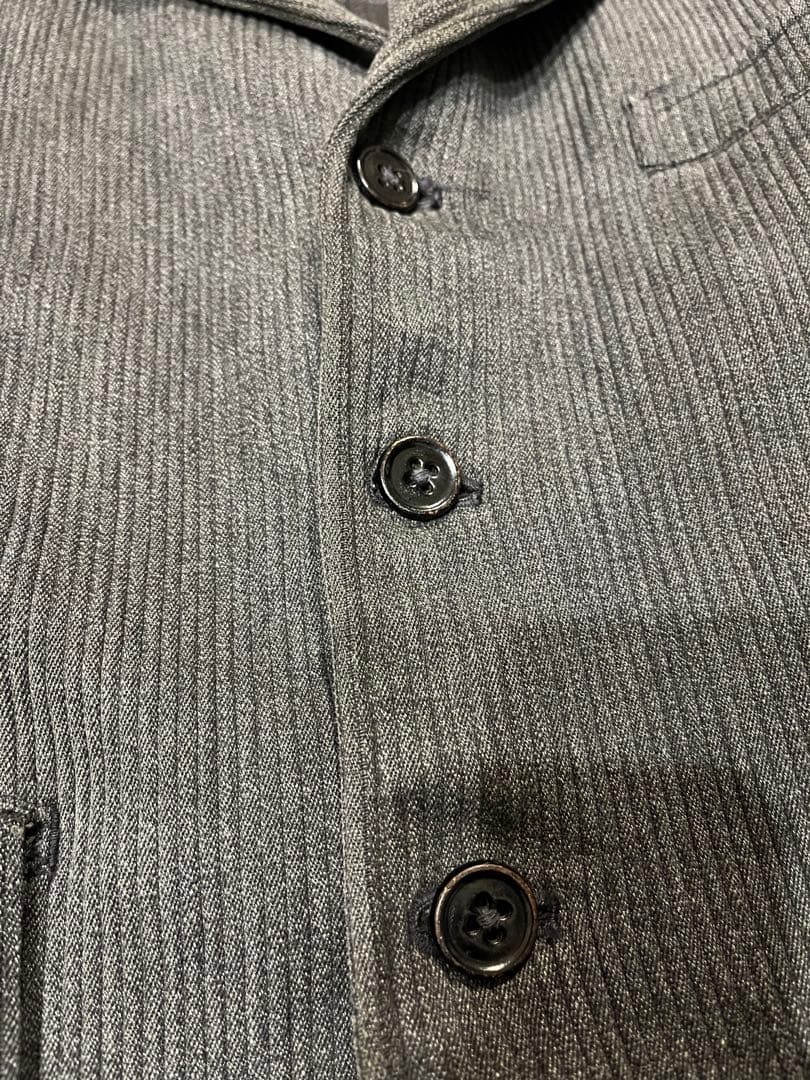 40年代 フランス製 コットンピケ テイラードジャケット