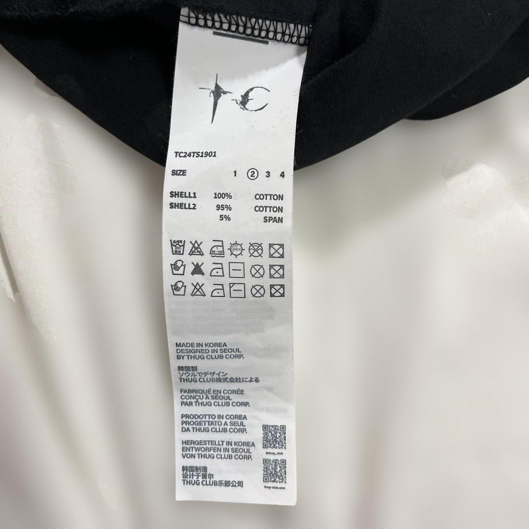 最終お値下げ‼️thug club　Tシャツ