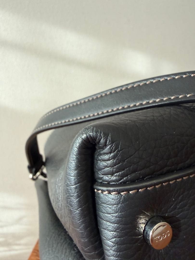 tod's タイムレス ミニ ショルダーバッグ ブラック トッズ