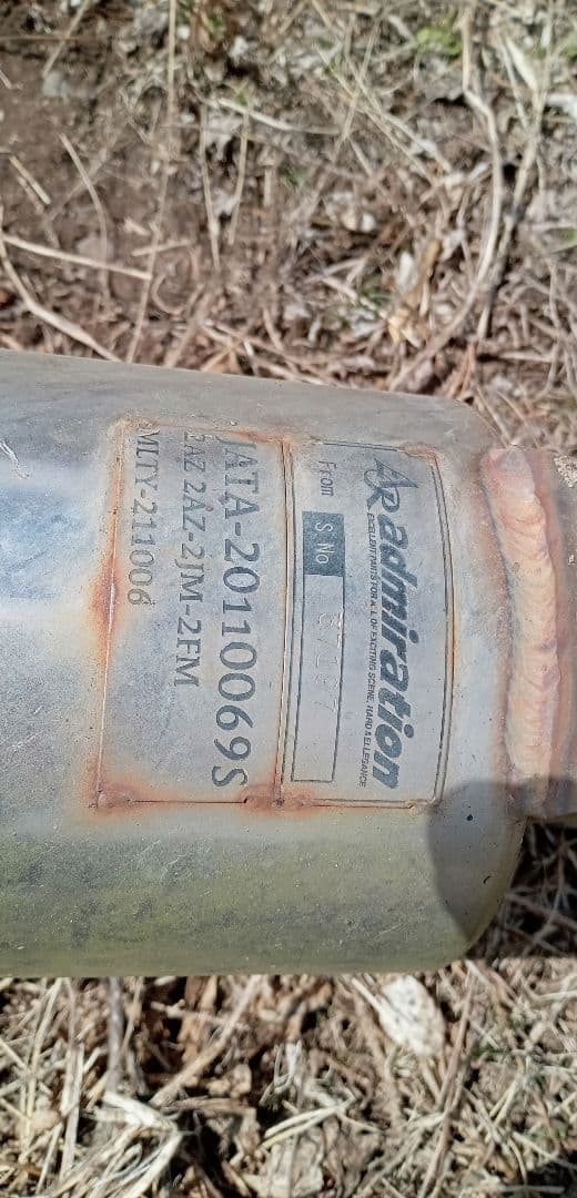 ヴェルファイア 20 アドミレイション 4本出しマフラー