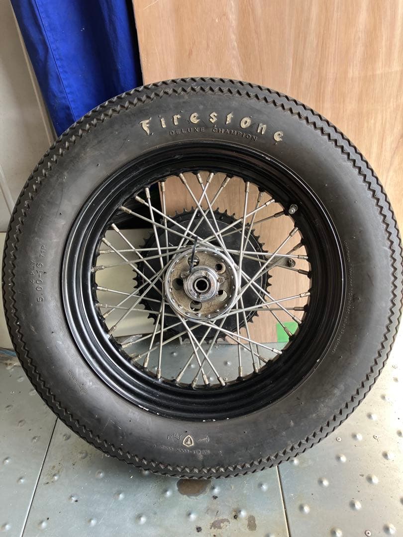 ミッドスターハブ、メカドラムブレーキ付き　機械ドラムブレーキ