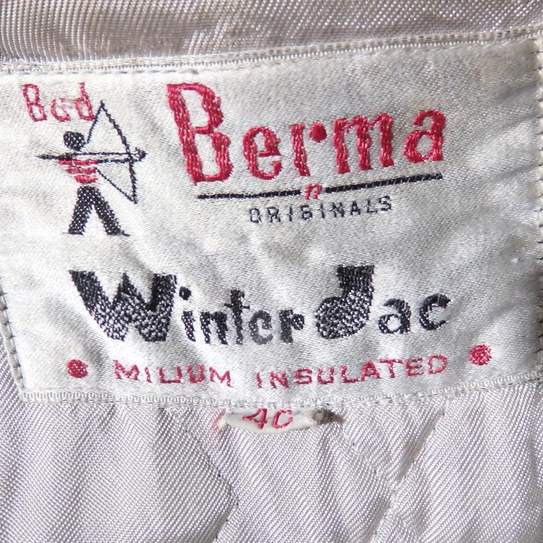 50s Bud Berma ギャバジンジャケット 40 ロカビリー