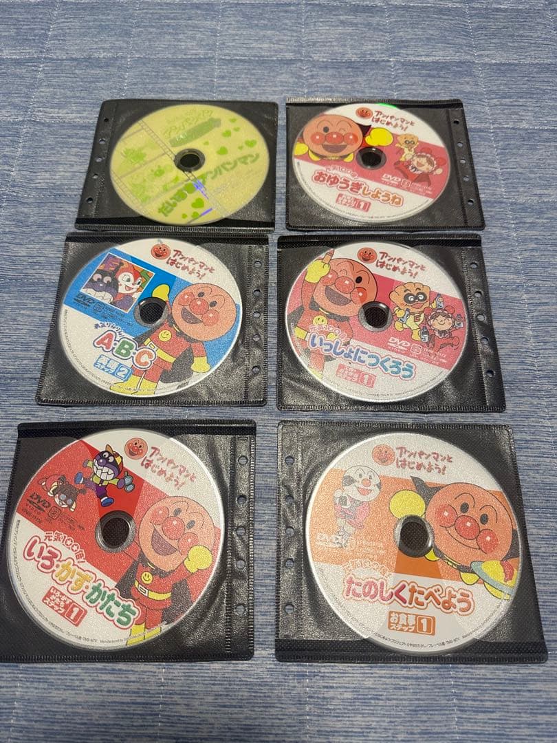 アンパンマンDVD、CD 23枚セット