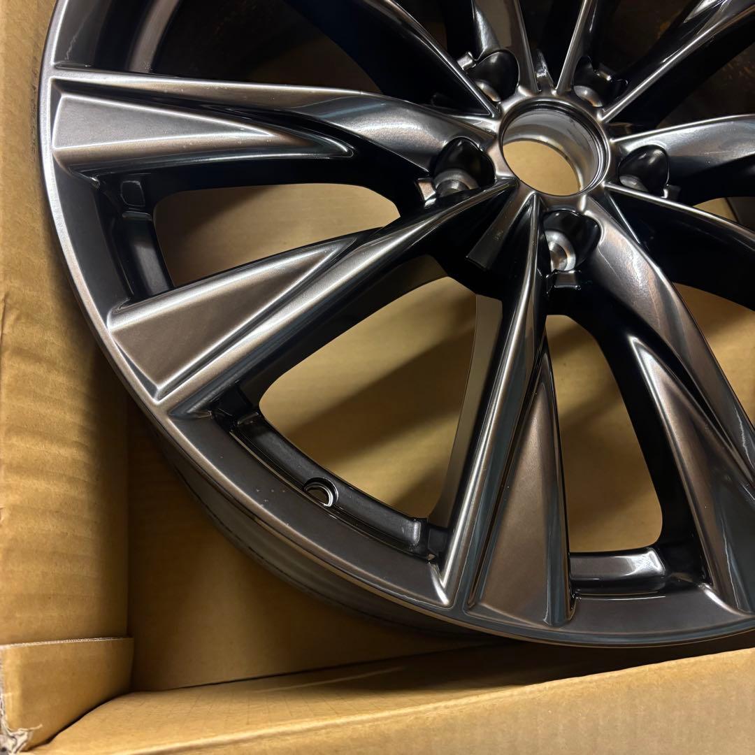 美品レクサス　NX 20系　Fスポーツ　純正　20インチ　ホイール　ダークグレー