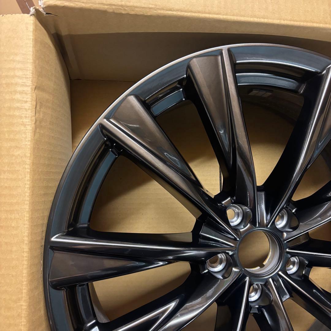 美品レクサス　NX 20系　Fスポーツ　純正　20インチ　ホイール　ダークグレー