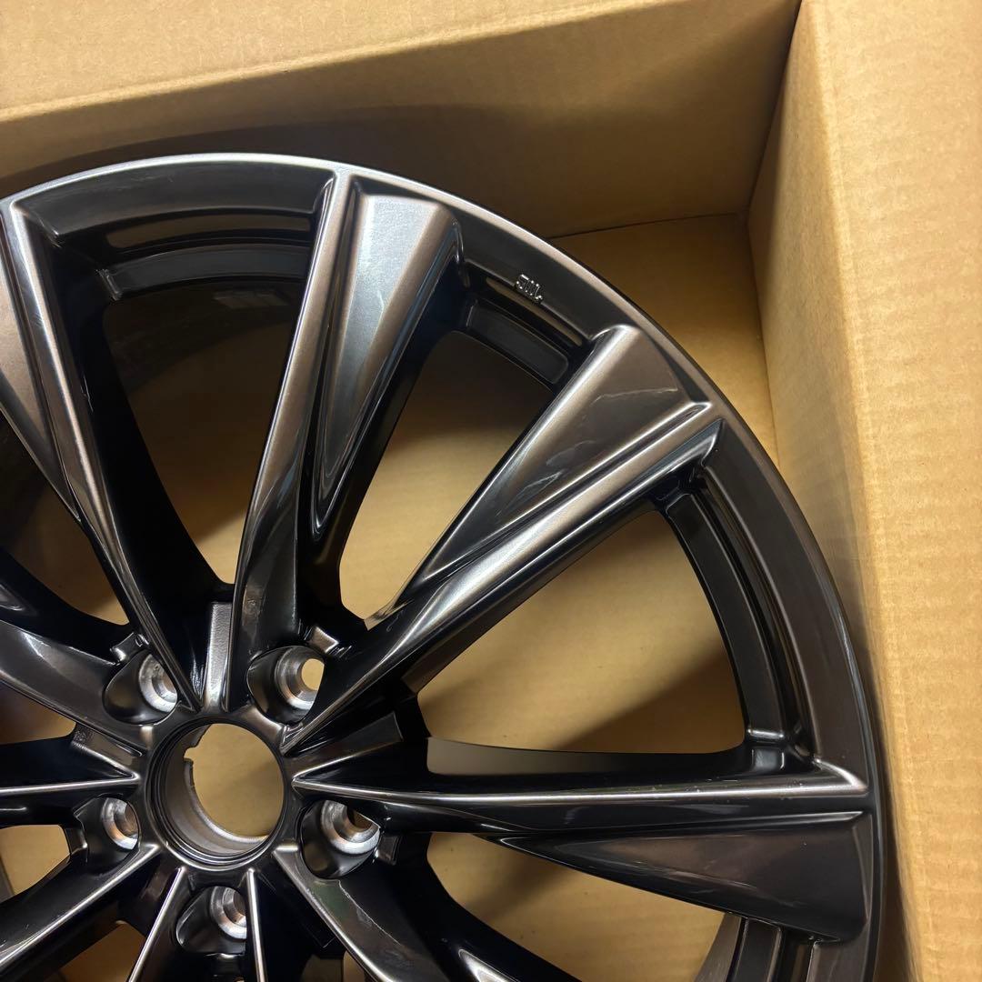 美品レクサス　NX 20系　Fスポーツ　純正　20インチ　ホイール　ダークグレー