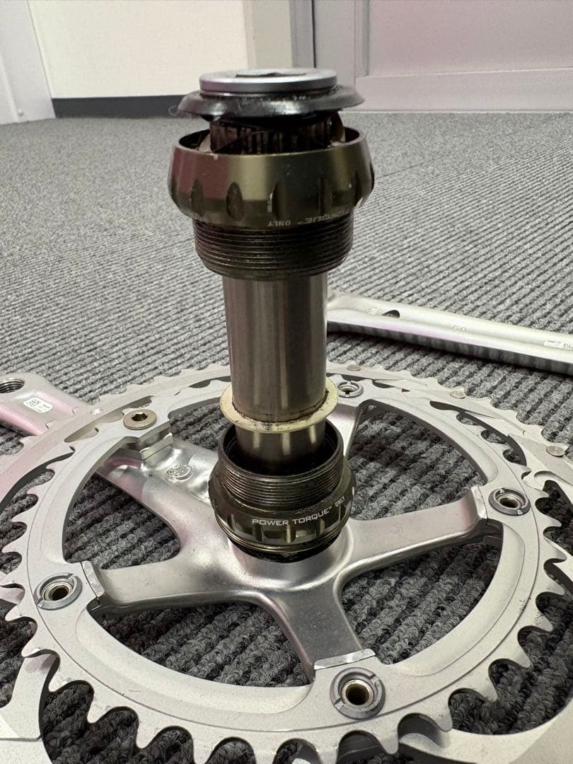 campagnolo veloce クランクセット　BB付き　53-33T