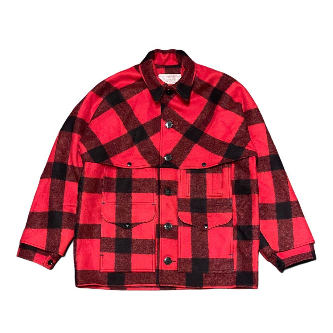 【44】USA製 FILSON ダブル マッキーノ クルーザー ジャケット
