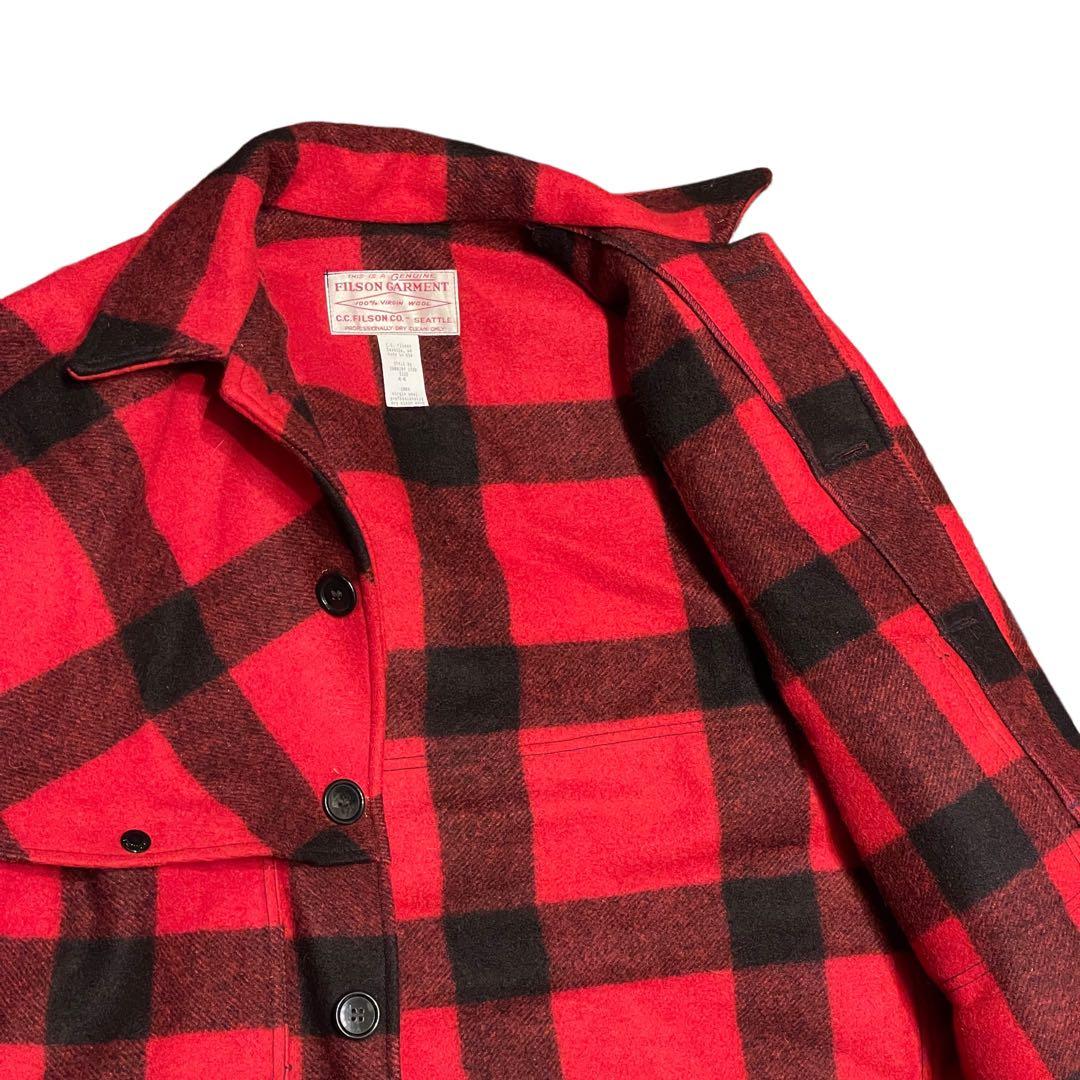 【44】USA製 FILSON ダブル マッキーノ クルーザー ジャケット