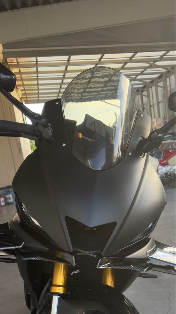 YZF-R25 YZF-R3 アッパーカウルR6風 フェイス