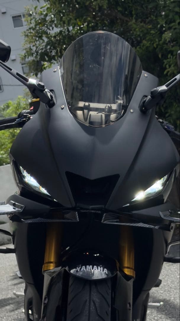 YZF-R25 YZF-R3 アッパーカウルR6風 フェイス