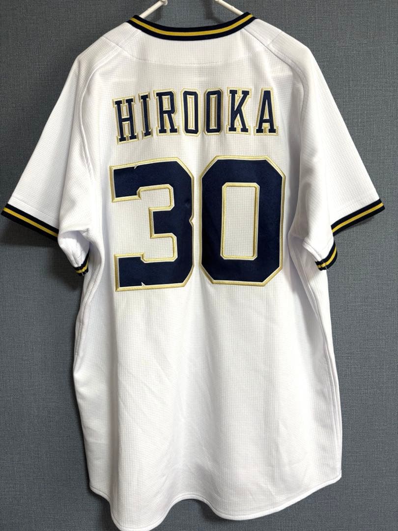 オリックス　廣岡大志　ユニフォーム　Lサイズ