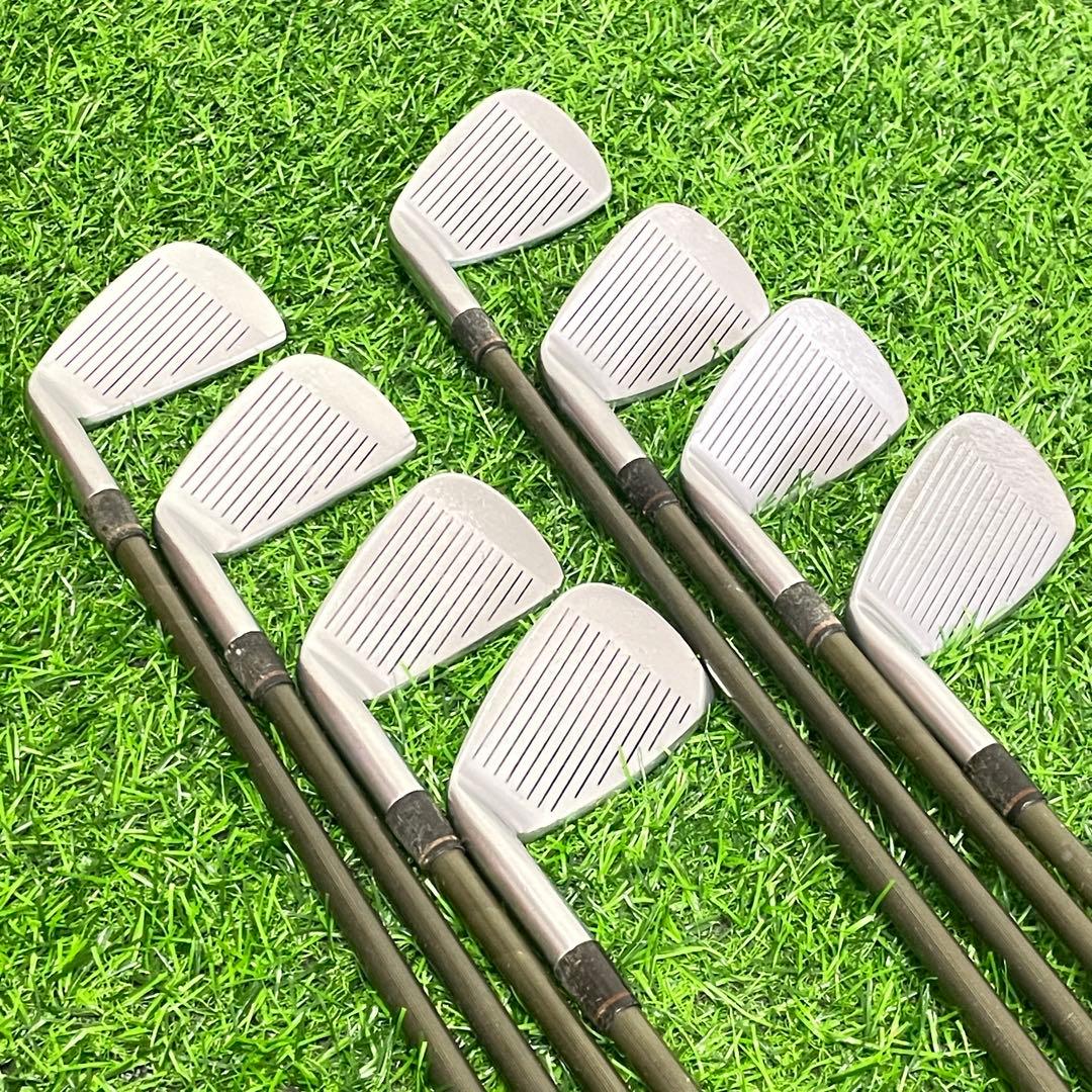 最高級 名器 ホンマ 金モグラ 4星 4S GP LB-708 アイアン 8本