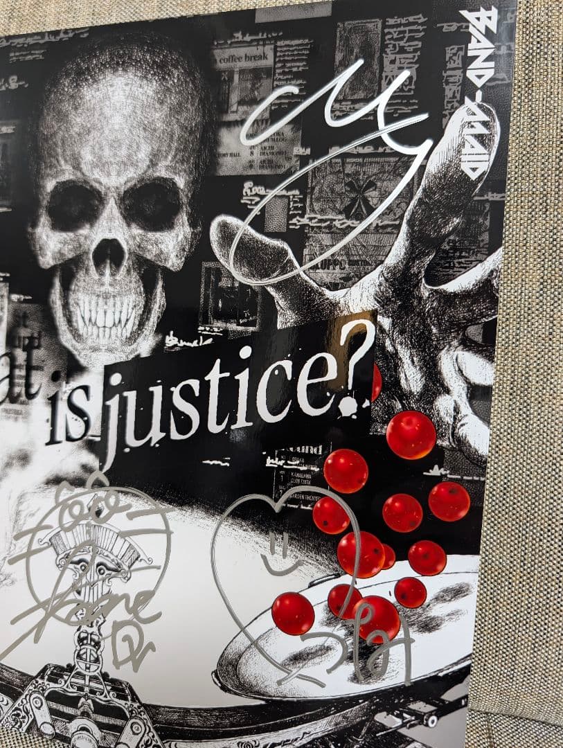 超希少 世界に5つ ☆ BAND-MAID サイン入アートボード バンドメイド