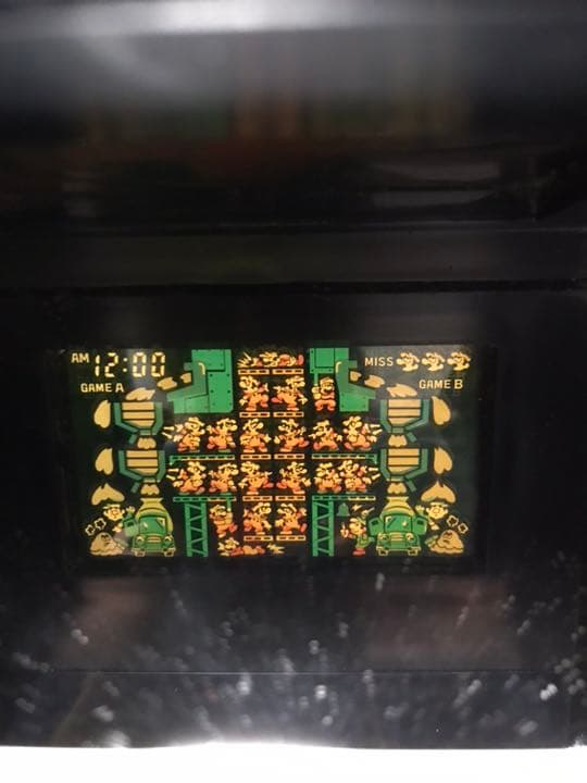 ゲームウォッチ マリオセメントファクトリー 箱付き