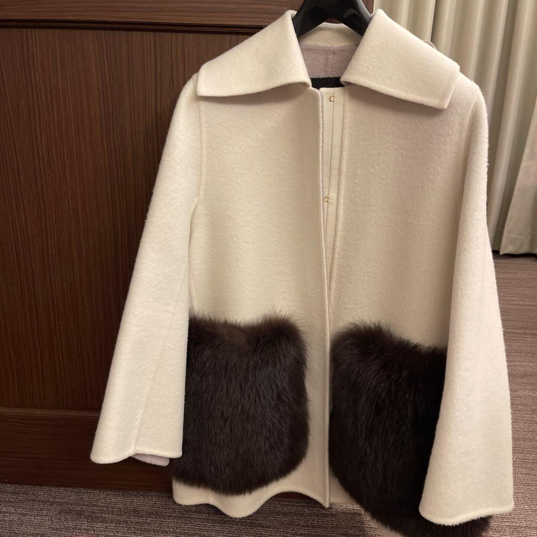 Drawer ファーポケット　コート