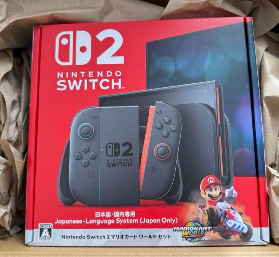 Nintendo Switch 2 マリオカート ワールドセット日本語.国内専用