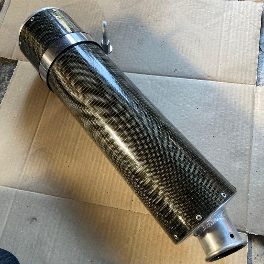 zrx1100 zrx1200 techserf スリップオンマフラー