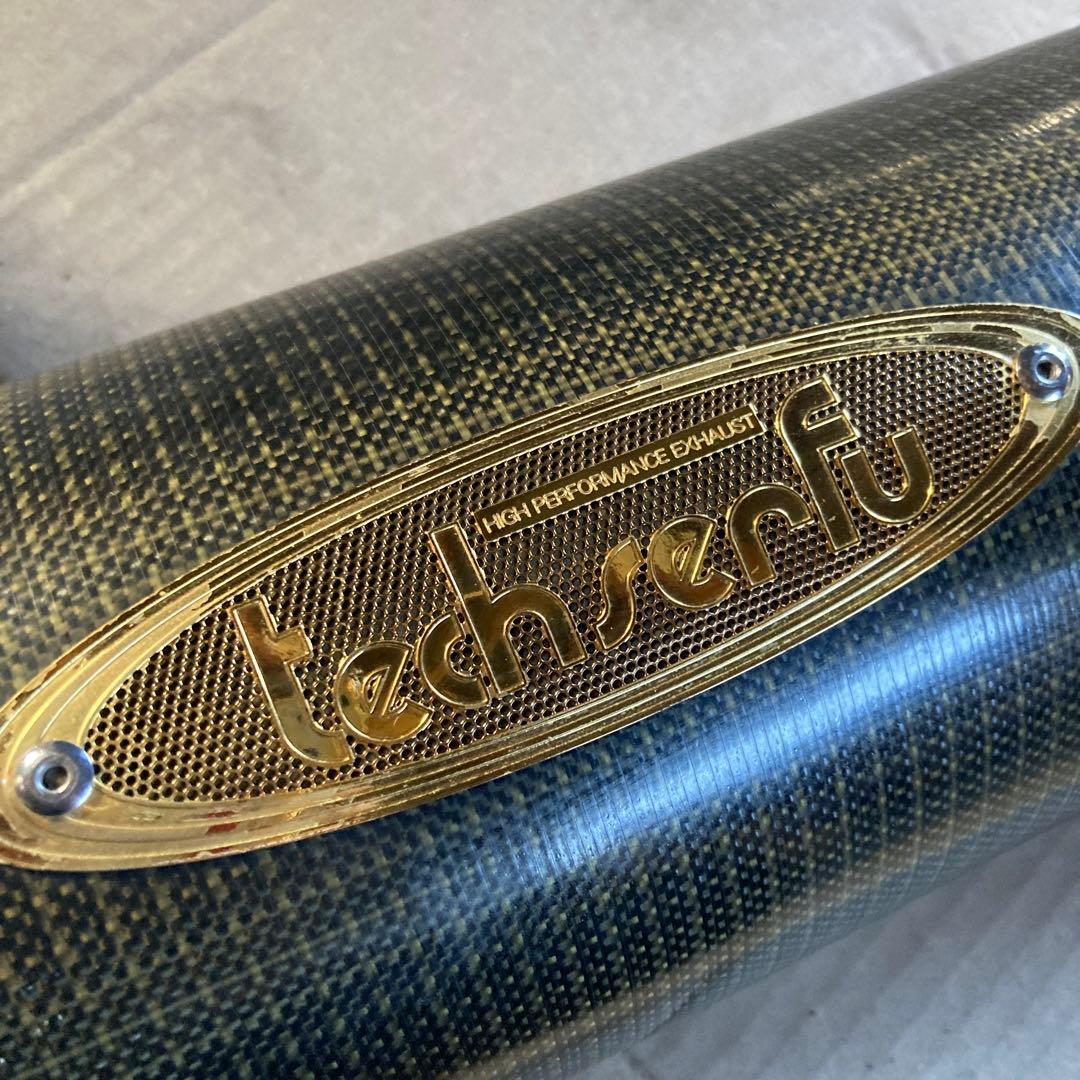 zrx1100 zrx1200 techserf スリップオンマフラー