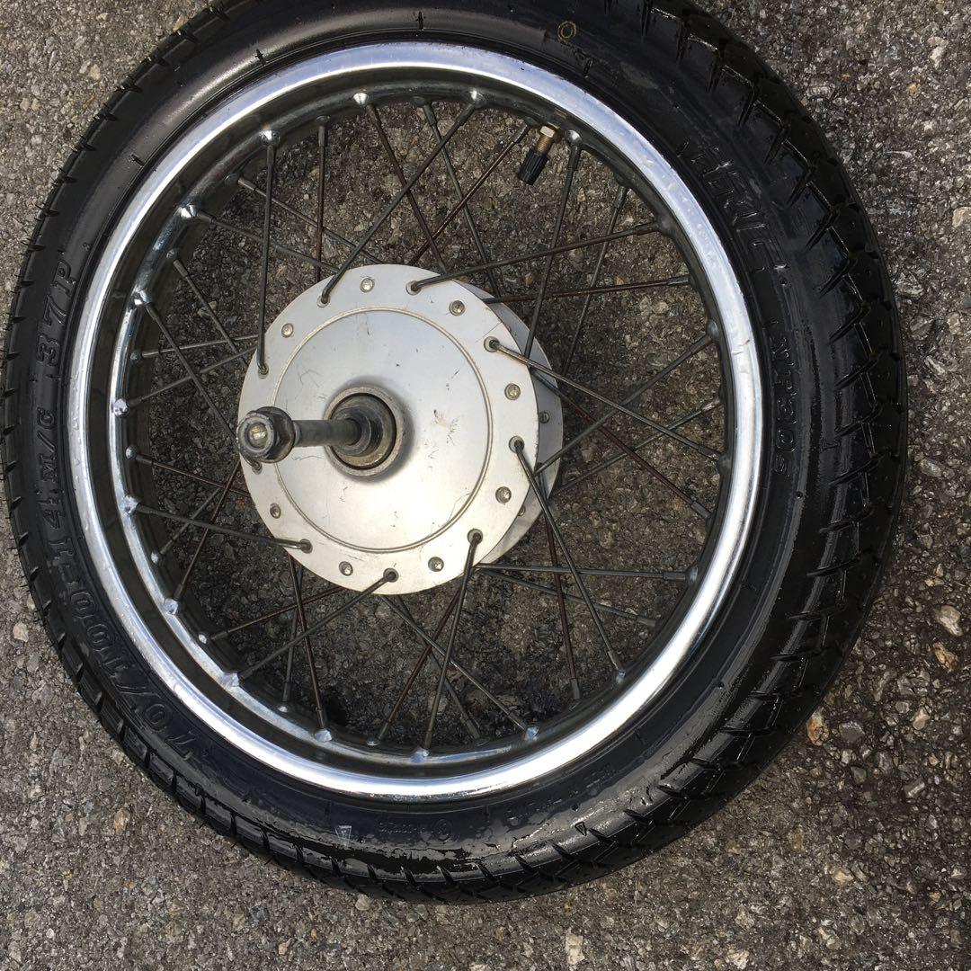 スーパーカブ110 フロントホイール