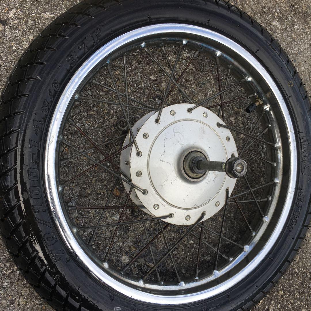 スーパーカブ110 フロントホイール