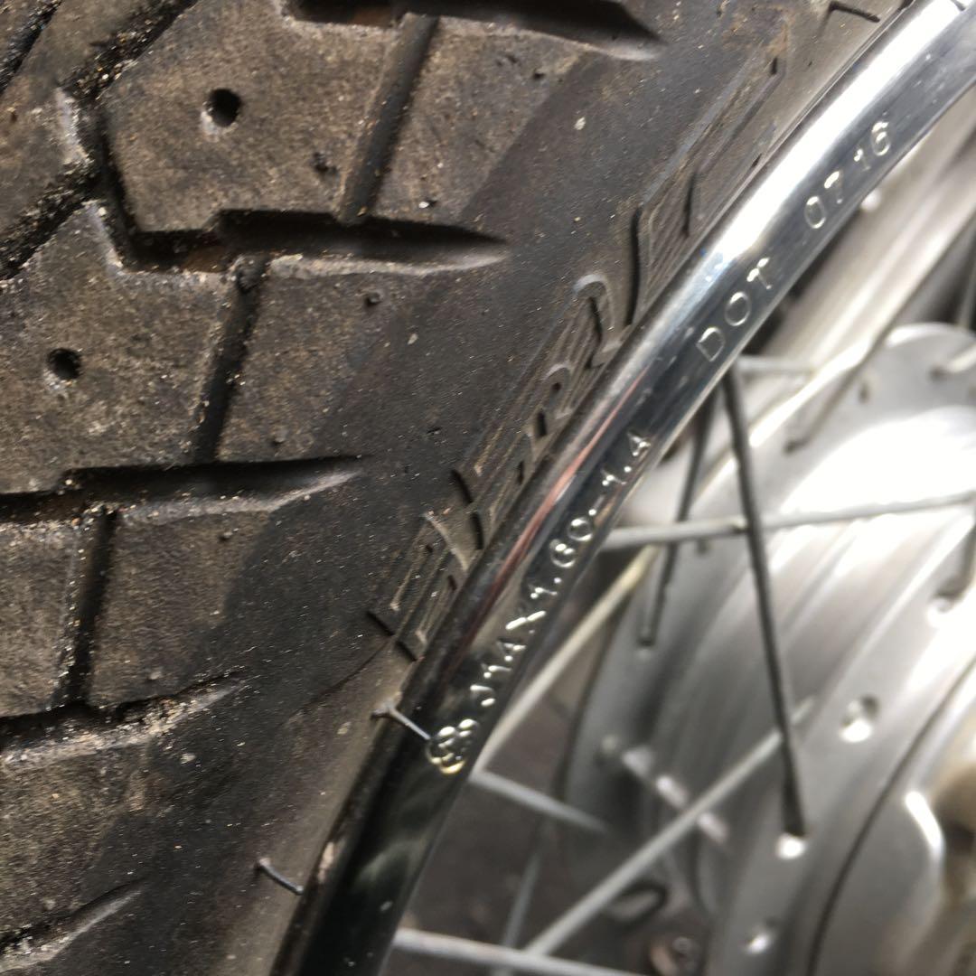 スーパーカブ110 フロントホイール