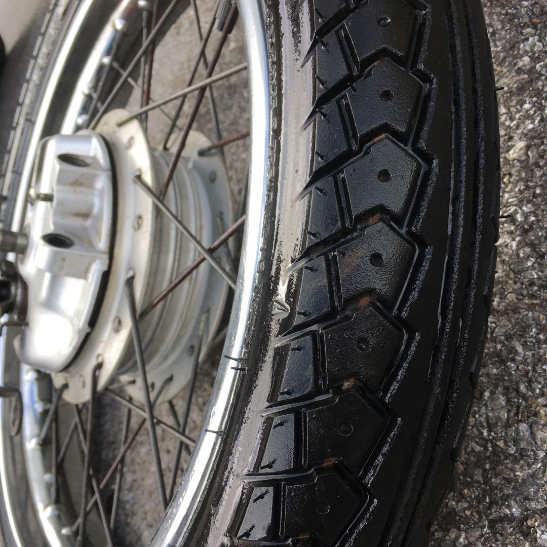 スーパーカブ110 フロントホイール