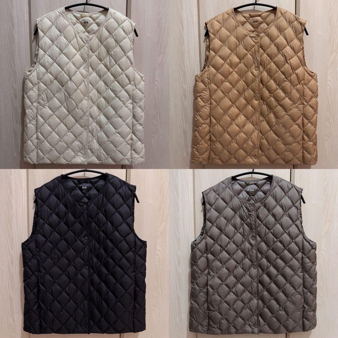 新品UNIQLOユニクロ　パフテックキルティングベスト　ウォームパディッド　XL