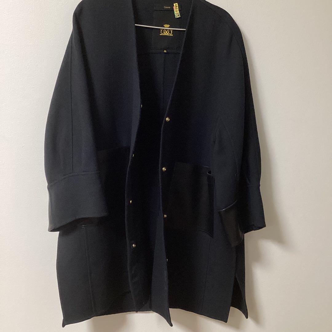 drawerドウロワーウールコート一枚仕立て　38