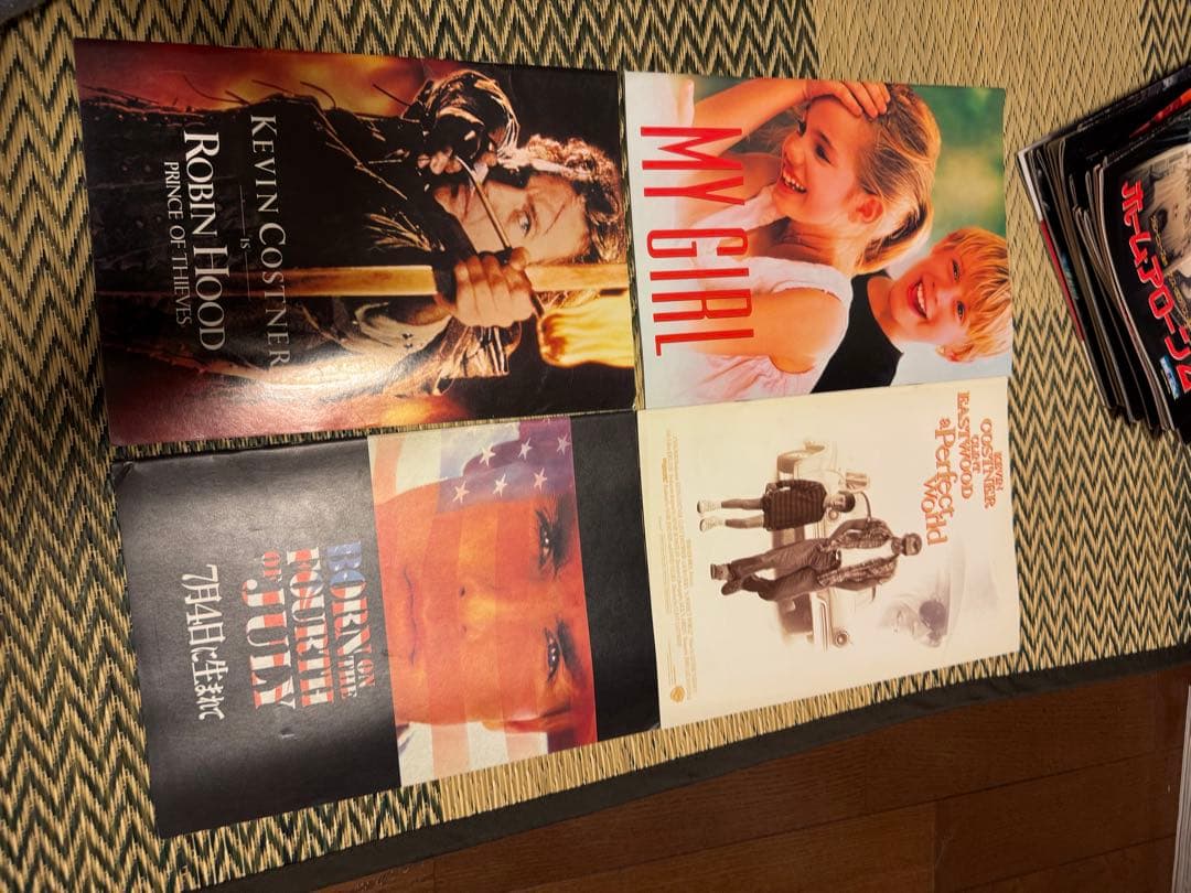 映画パンフレット集（Titanic, The Rock, etc）