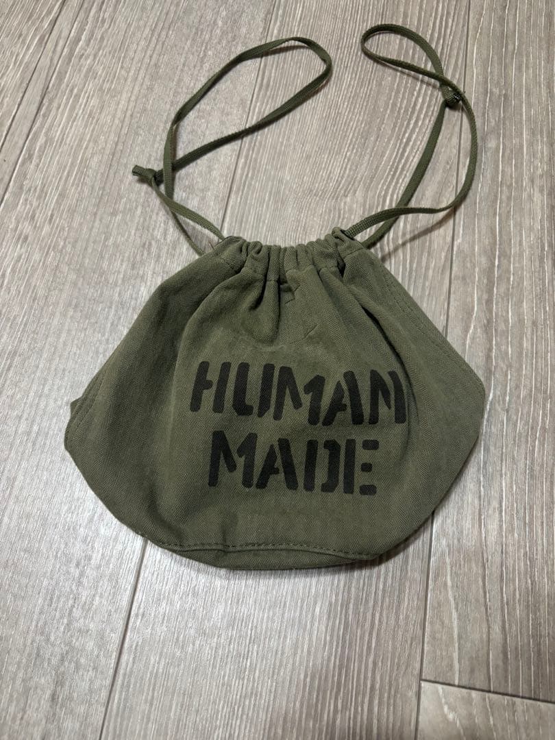 【入手困難】HUMAN MADE 巾着バッグ　Drawstring Bag