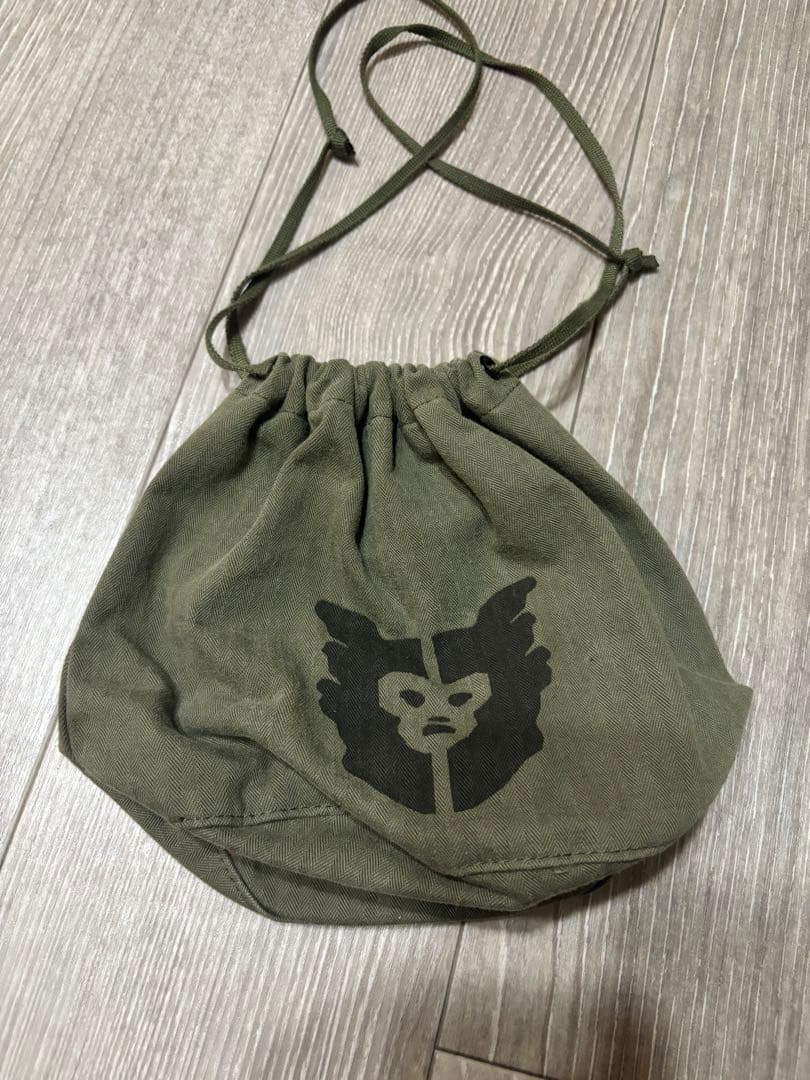 【入手困難】HUMAN MADE 巾着バッグ　Drawstring Bag
