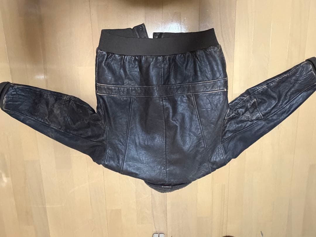 G1 スタイル ダークブラウンジャケット　ボア取り外し可能