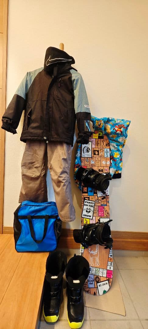 スノーボード SLQ 120cmビンディング セット