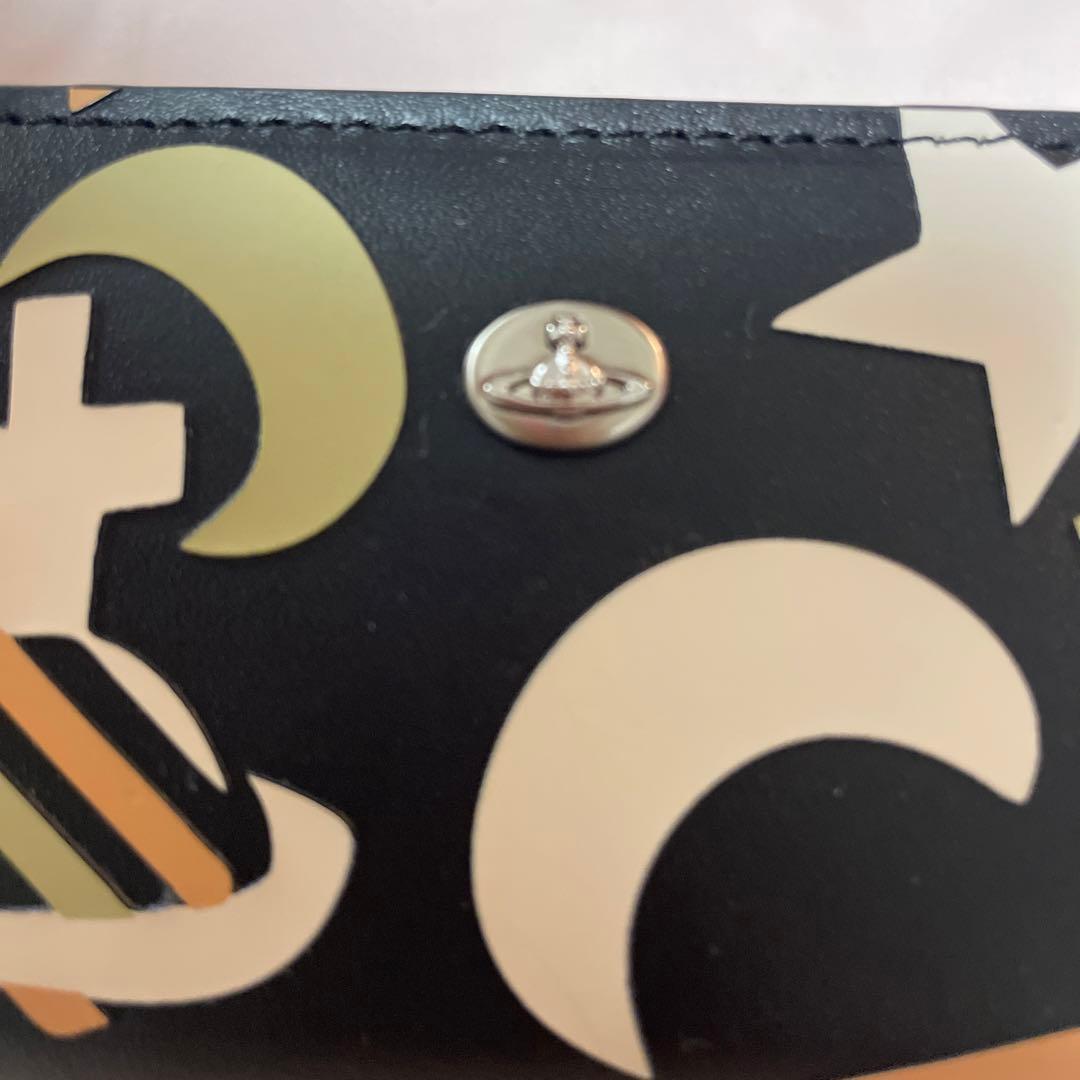 新品 ヴィヴィアンウエストウッド キーケース スター ハート ムーン 星月黒系