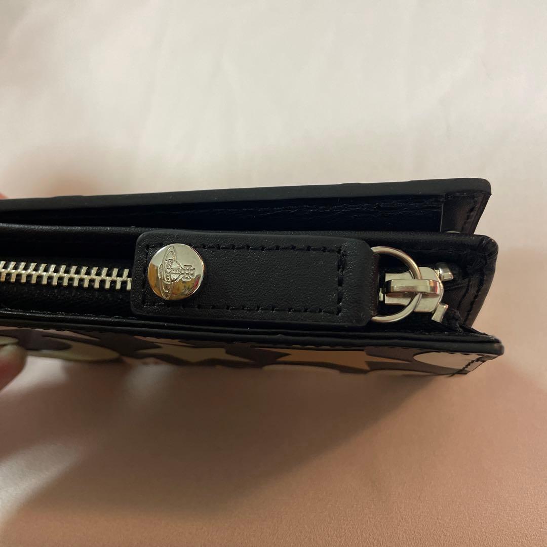 新品 ヴィヴィアンウエストウッド キーケース スター ハート ムーン 星月黒系