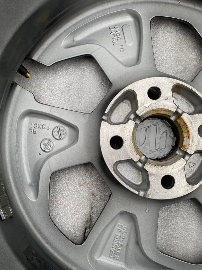 スズキ 純正16インチ アルミホイール エンケイ製