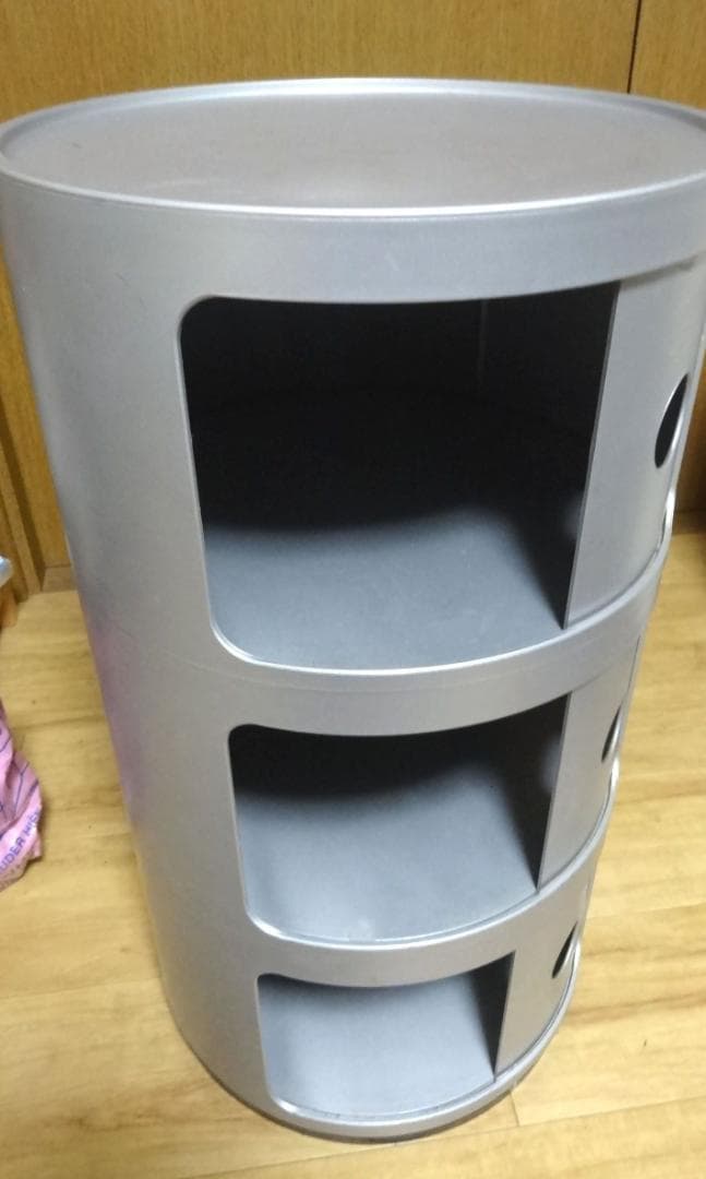 カルテル kartell コンポニビリ　銀　シルバー　３段　正規品