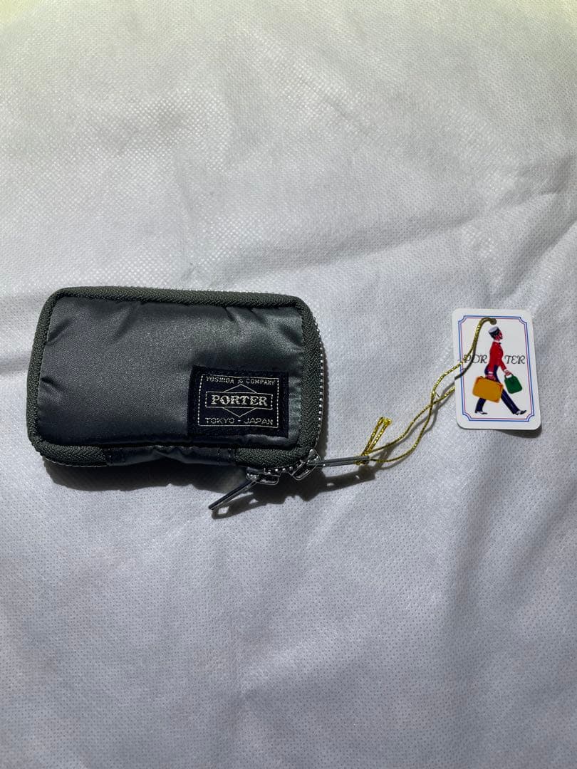 未使用PORTER　ポーター　タンカー　キーケース　シルバーグレー