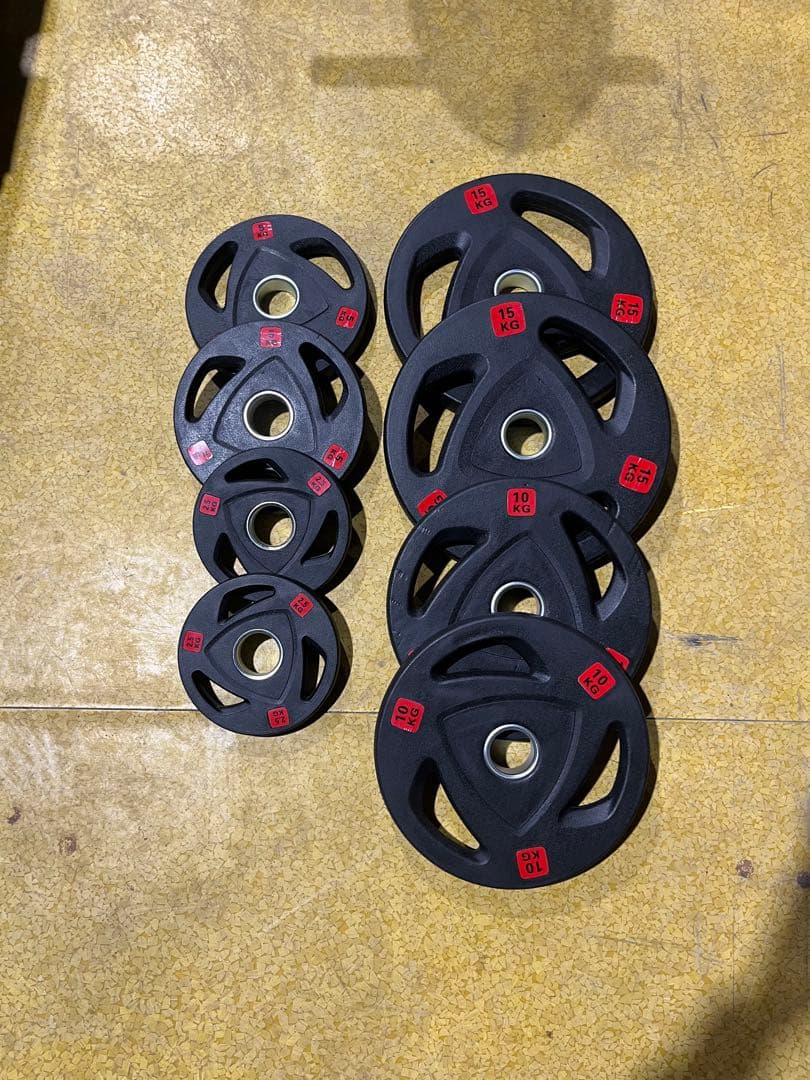 TUFFSTUFF タフスタッフ　プレート65kgシャフトセット　パワーラック