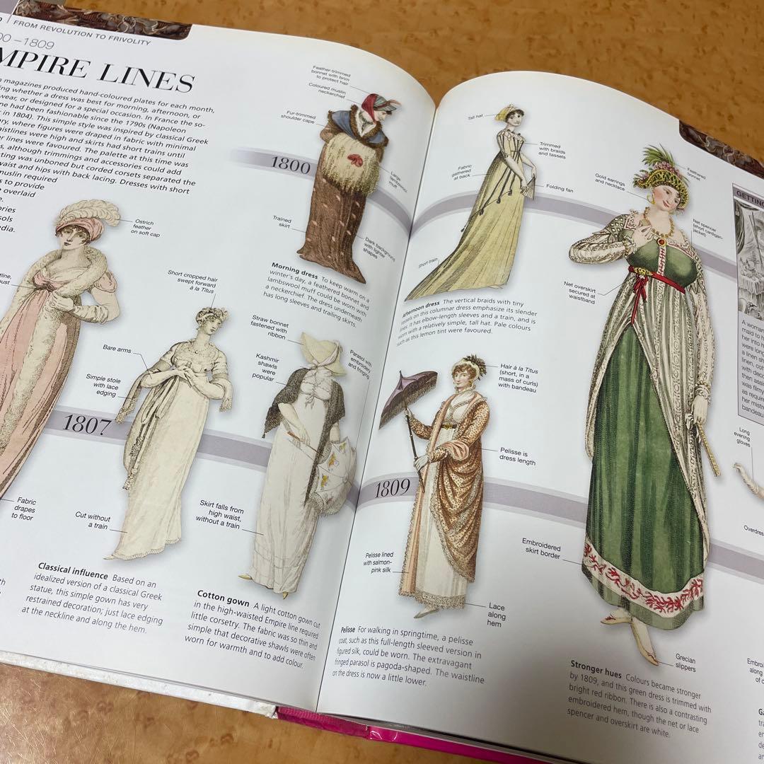 洋書　ファッション歴史THE ULTIMATE BOOK OF COSTUME