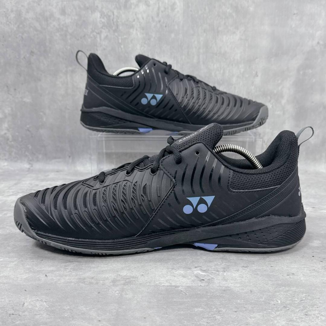 新品同様 ヨネックス 27cm テニスシューズ パワークッション ソニケージ3