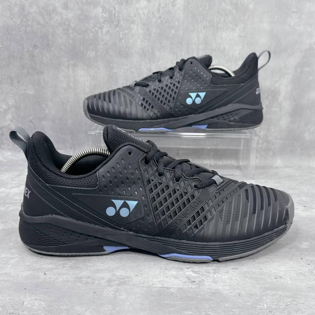 新品同様 ヨネックス 27cm テニスシューズ パワークッション ソニケージ3