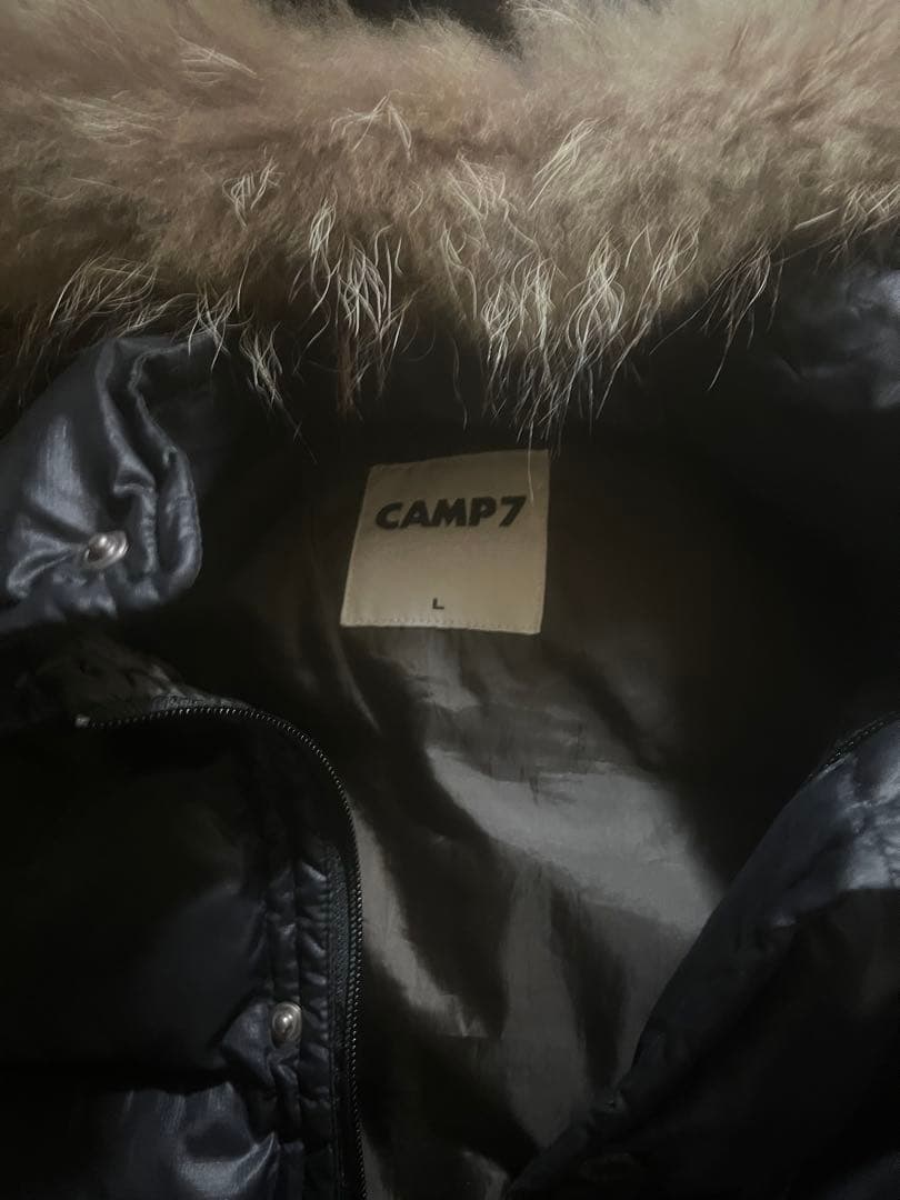 ファーダウンベスト y2k黒 L