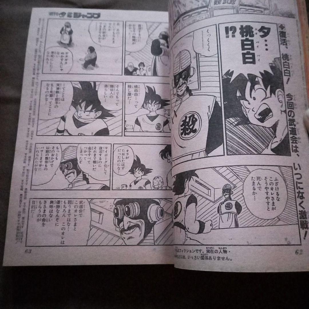 【当時物美品】週刊 少年 ジャンプ 1988年18号 漫画 アニメ