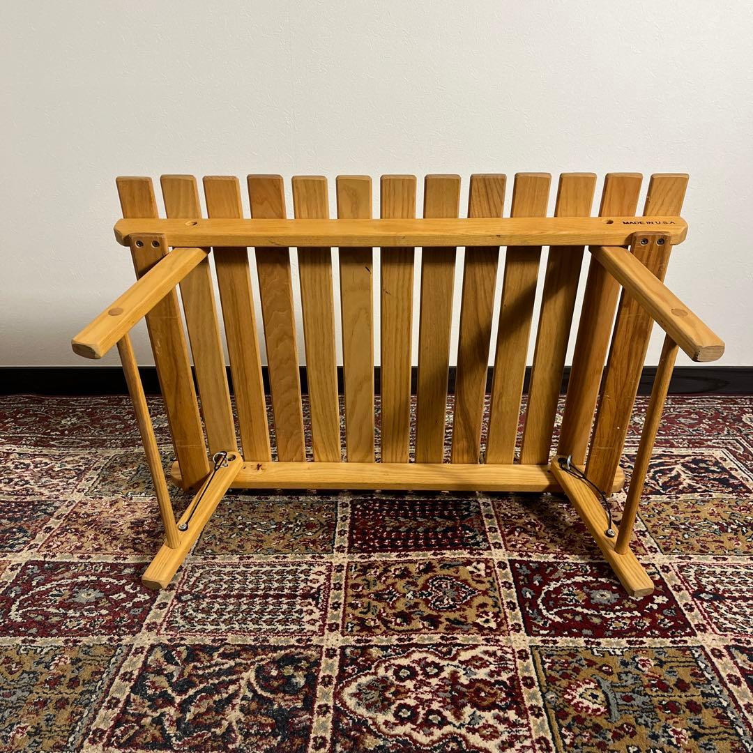 USA製◾️BlueRidgeChairWorks 木製カロリナスナックテーブル